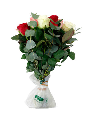 Arrive Alive Kit with a bouquet